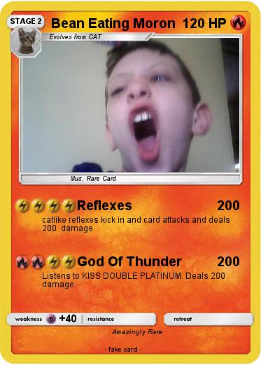 Pokemon Bean Eating Moron