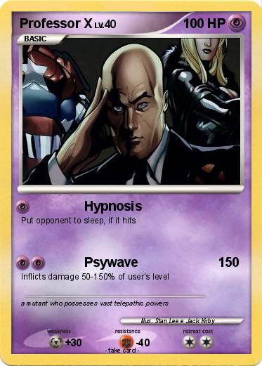 Pokemon Professor X