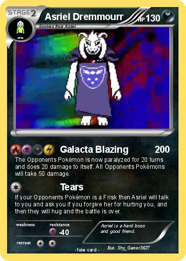 Pokemon Asriel Dremmourr