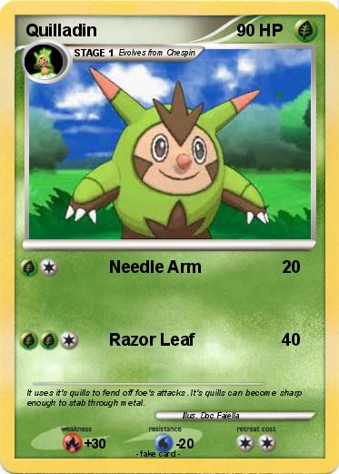 Pokemon Quilladin