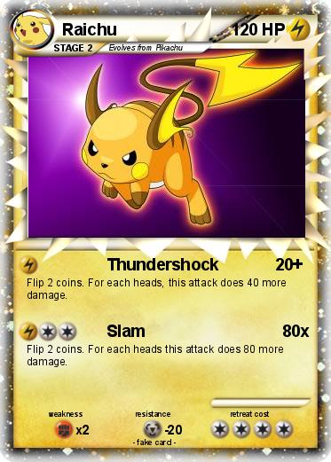 Pokemon Raichu