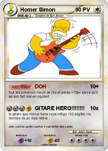 Pokemon Homer Simon