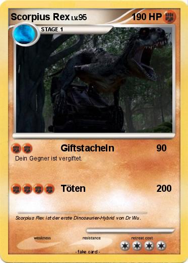 Pokemon Scorpius Rex