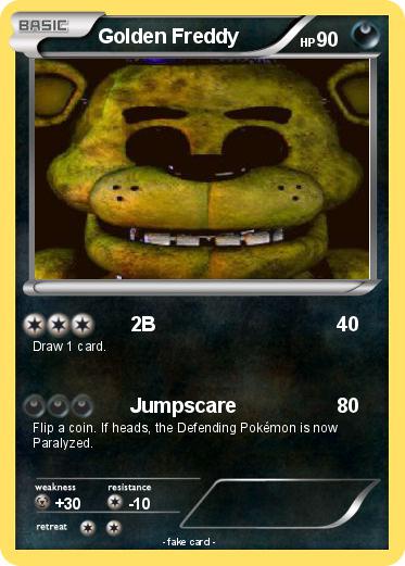 Pokemon Golden Freddy