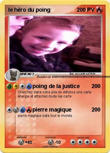 Pokemon le héro du poing