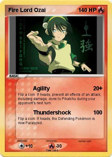 Pokemon Fire Lord Ozai