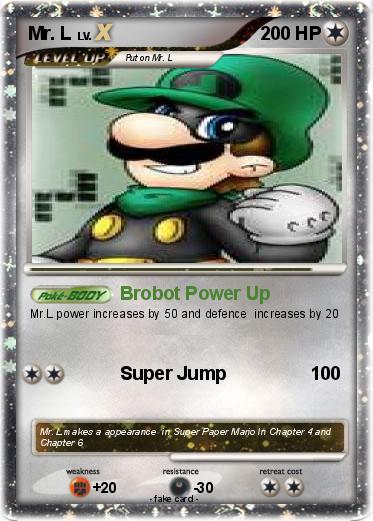 Pokemon Mr. L
