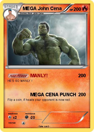 Pokemon MEGA John Cena