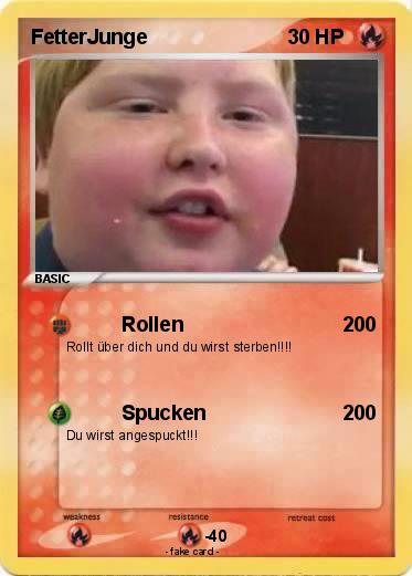 Pokemon FetterJunge
