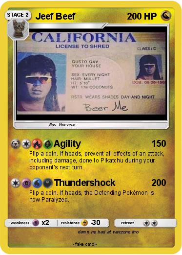 Pokemon Jeef Beef