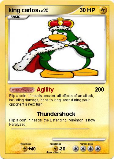 Pokemon king carlos