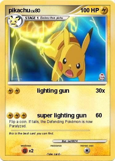 Pokemon pikachu