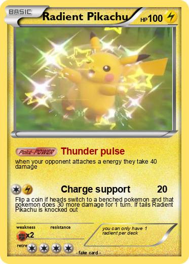 Pokemon Radient Pikachu