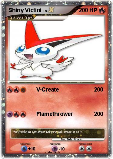 Pokemon Shiny Victini