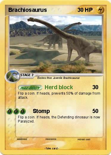Pokemon Brachiosaurus