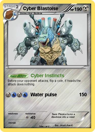 Pokemon Cyber Blastoise