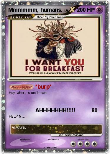 Pokemon Mmmmmm, humans.