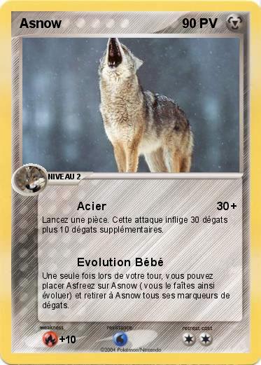 Pokemon Asnow