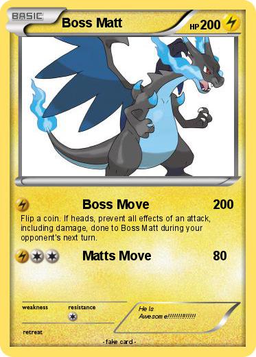 Pokemon Boss Matt