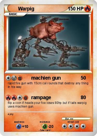Pokemon Warpig