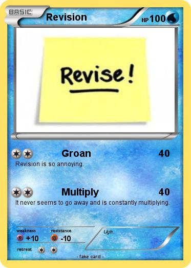 Pokemon Revision