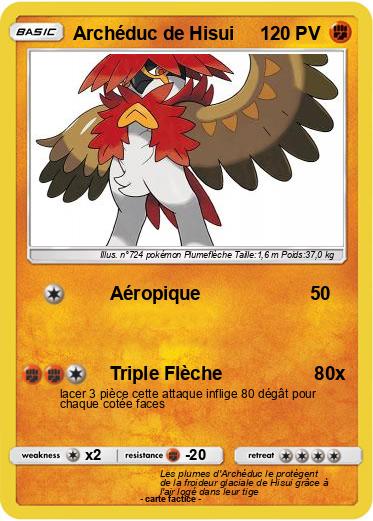 Pokemon Archéduc de Hisui