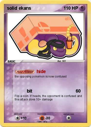Pokemon solid ekans