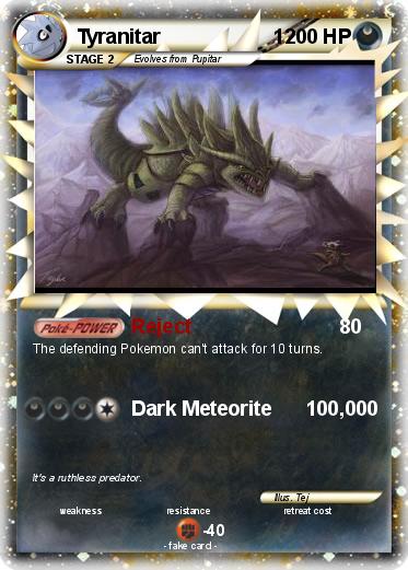 Pokemon Tyranitar                    1