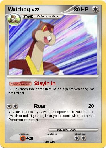 Pokemon Watchog