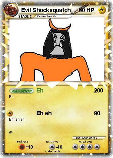 Pokemon Evil Shocksquatch