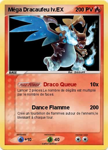Pokemon Méga Dracaufeu lv.EX