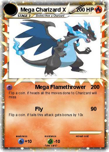 Pokemon Mega Charizard X