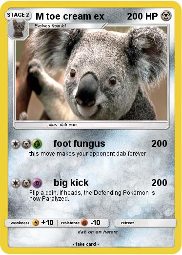Pokemon M toe cream ex