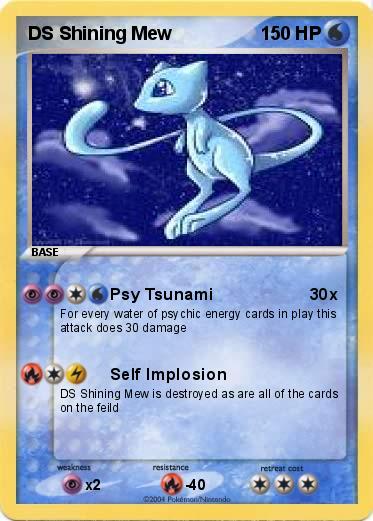 Pokemon DS Shining Mew