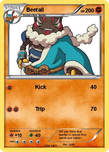 Pokemon Beetall