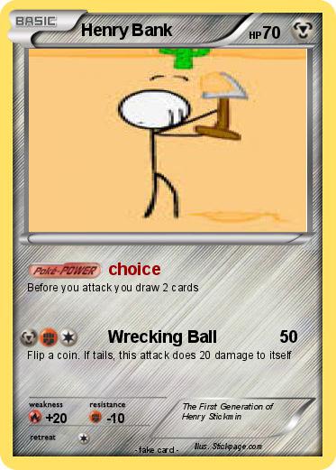 Pokemon Henry Bank