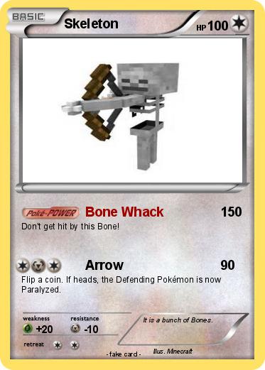 Pokemon Skeleton