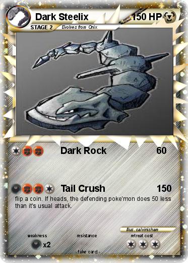 Pokemon Dark Steelix