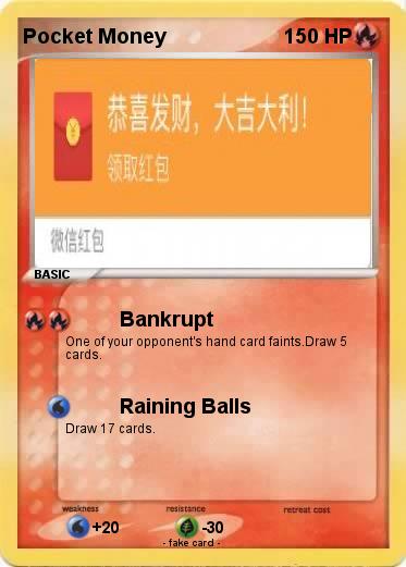 Pokemon Pocket Money