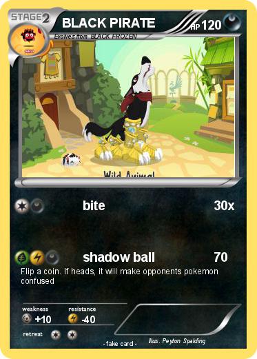 Pokemon BLACK PIRATE