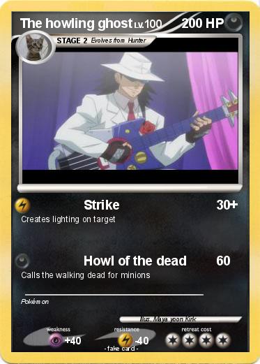 Pokemon The howling ghost