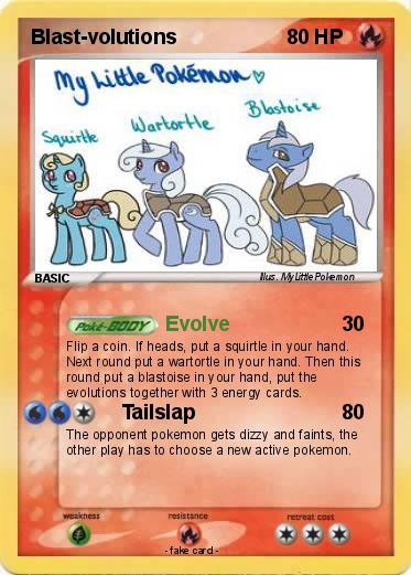 Pokemon Blast-volutions