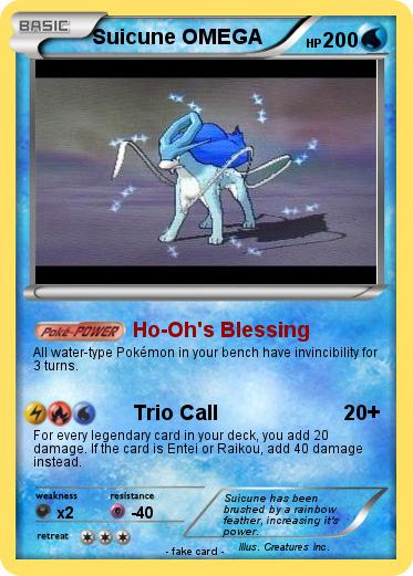 Pokemon Suicune OMEGA