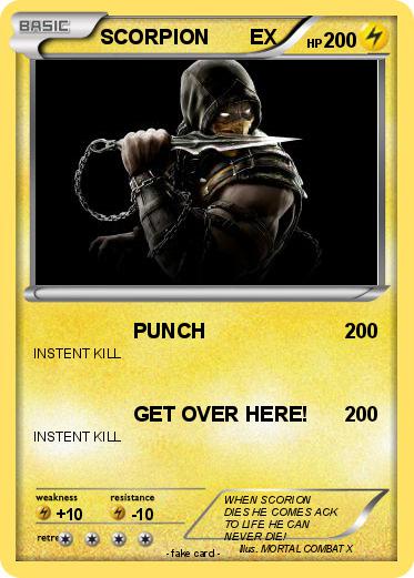 Pokemon SCORPION       EX