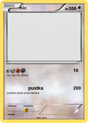 Pokemon nic