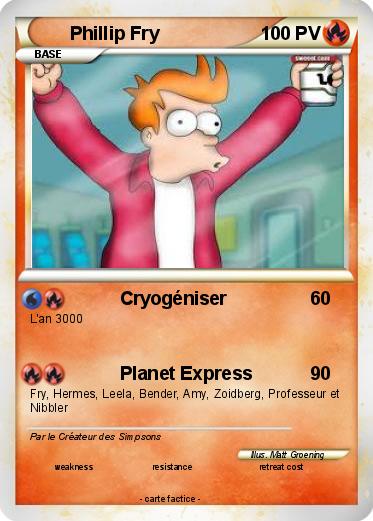 Pokemon Phillip Fry