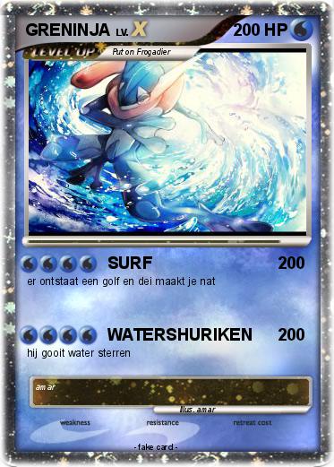 Pokemon GRENINJA