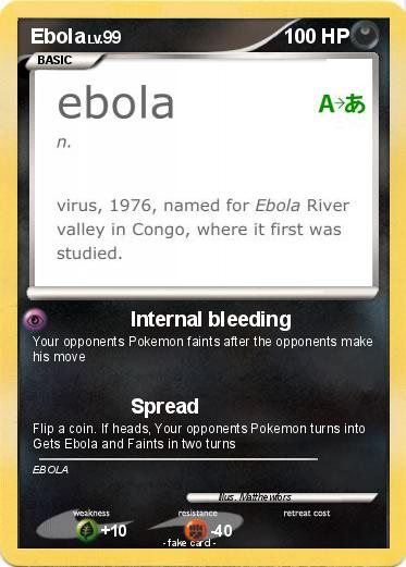Pokemon Ebola