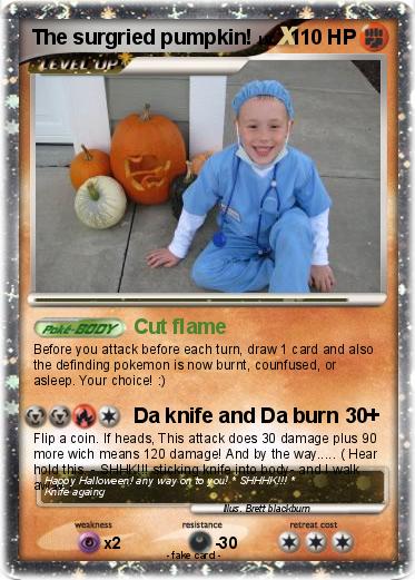 Pokemon The surgried pumpkin!