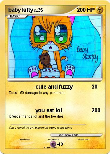 Pokemon baby kitty